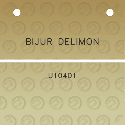 bijur-delimon-u104d1