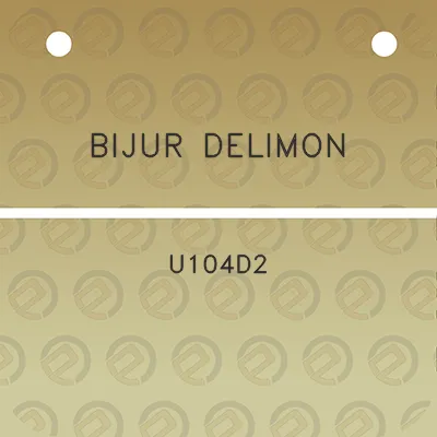 bijur-delimon-u104d2