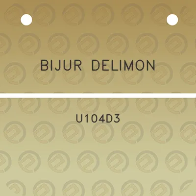 bijur-delimon-u104d3