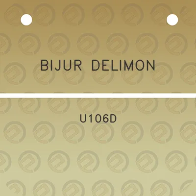 bijur-delimon-u106d