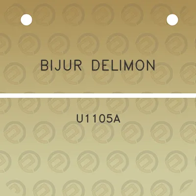 bijur-delimon-u1105a