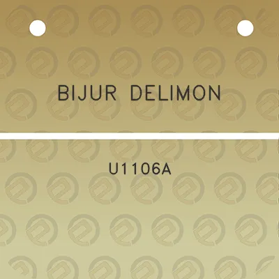 bijur-delimon-u1106a