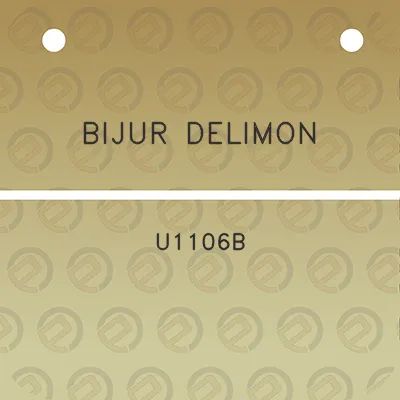 bijur-delimon-u1106b