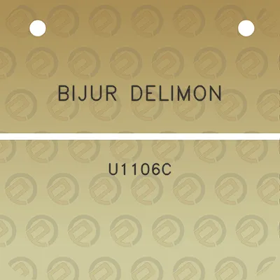 bijur-delimon-u1106c