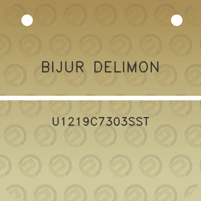 bijur-delimon-u1219c7303sst