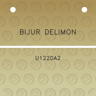 bijur-delimon-u1220a2