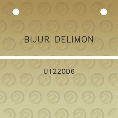 bijur-delimon-u1220d6