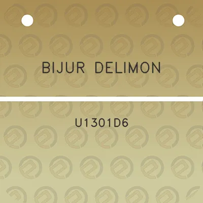 bijur-delimon-u1301d6