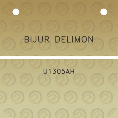 bijur-delimon-u1305ah