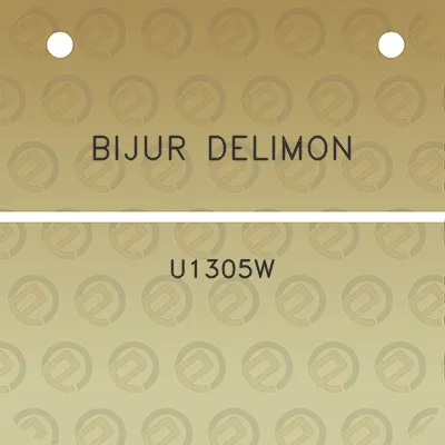 bijur-delimon-u1305w