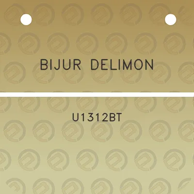 bijur-delimon-u1312bt