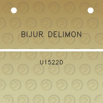 bijur-delimon-u1522d