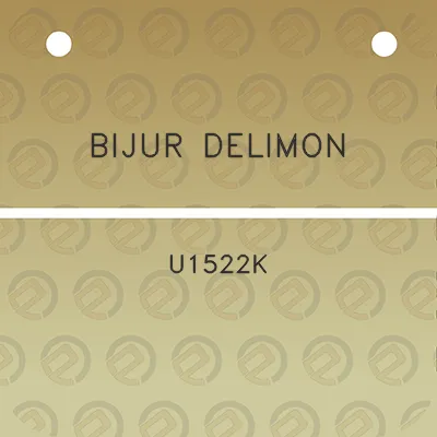 bijur-delimon-u1522k