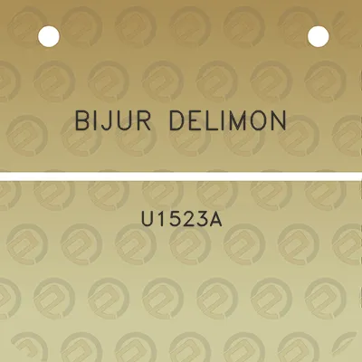 bijur-delimon-u1523a