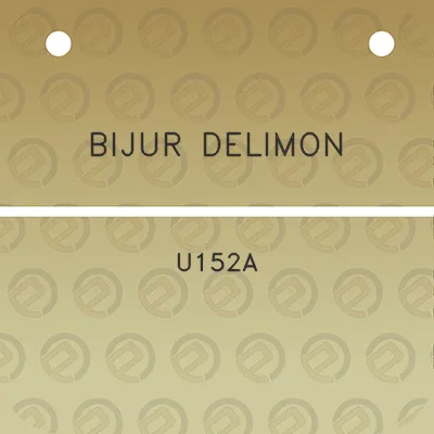 bijur-delimon-u152a