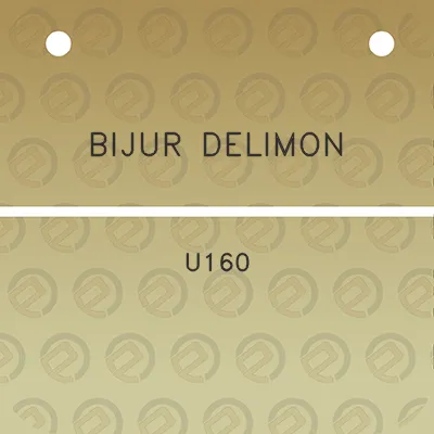 bijur-delimon-u160