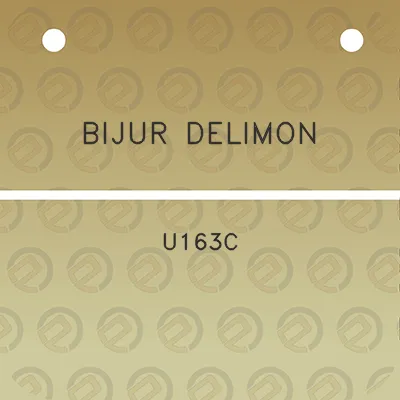 bijur-delimon-u163c