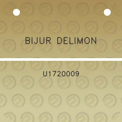 bijur-delimon-u1720009