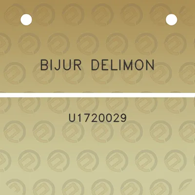 bijur-delimon-u1720029