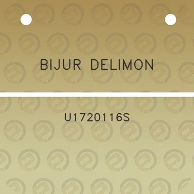 bijur-delimon-u1720116s