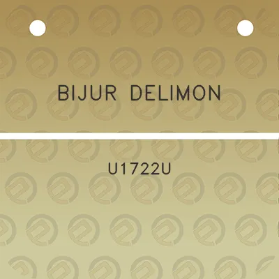 bijur-delimon-u1722u