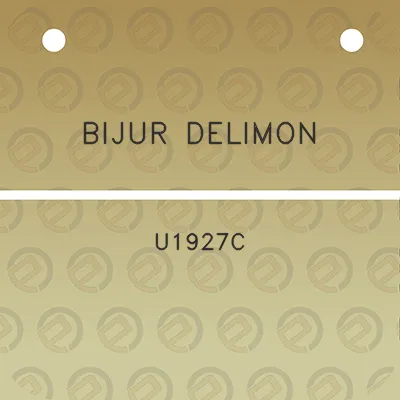 bijur-delimon-u1927c