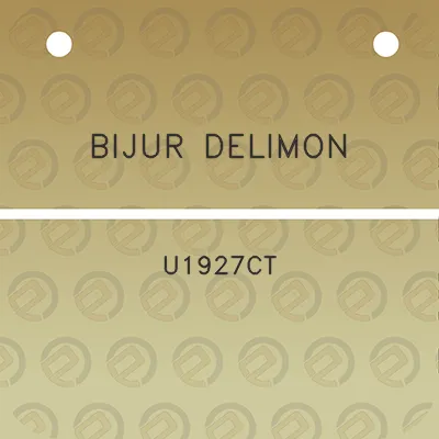 bijur-delimon-u1927ct