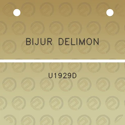 bijur-delimon-u1929d