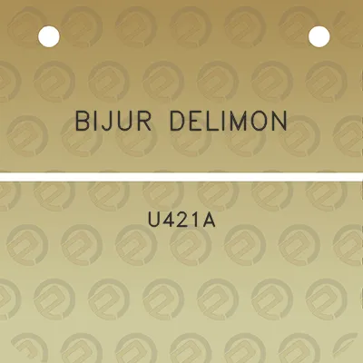 bijur-delimon-u421a