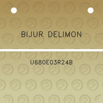 bijur-delimon-u680e03r24b