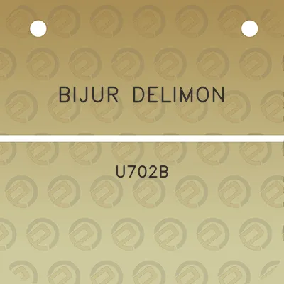 bijur-delimon-u702b