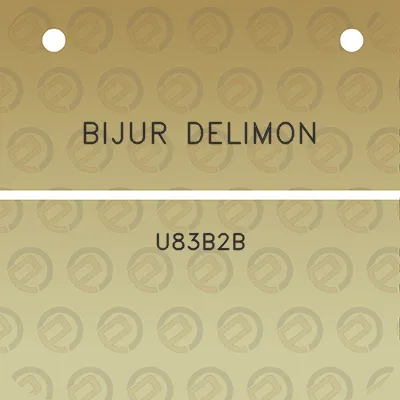 bijur-delimon-u83b2b