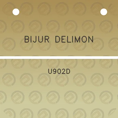 bijur-delimon-u902d