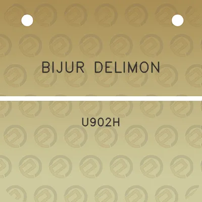 bijur-delimon-u902h