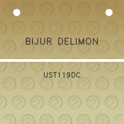 bijur-delimon-ust119dc