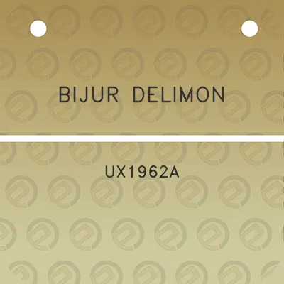 bijur-delimon-ux1962a