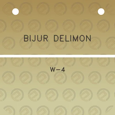 bijur-delimon-w-4