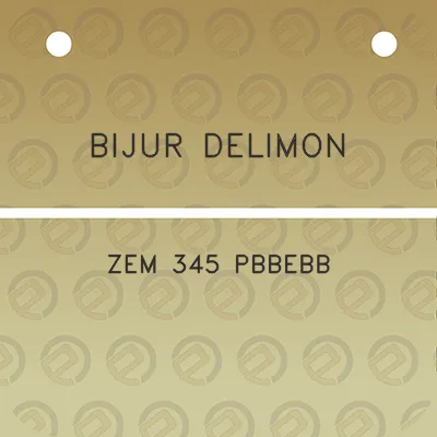 bijur-delimon-zem-345-pbbebb