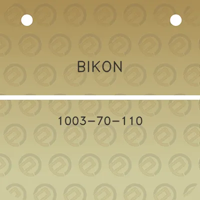 bikon-1003-70-110