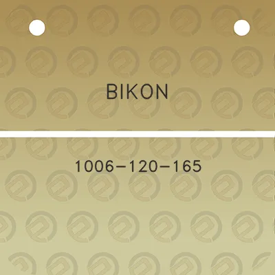 bikon-1006-120-165