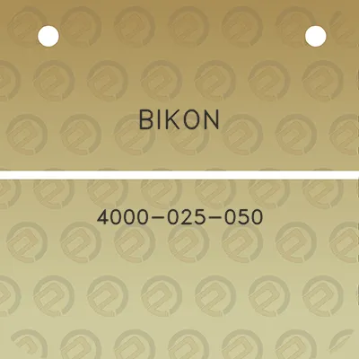 bikon-4000-025-050