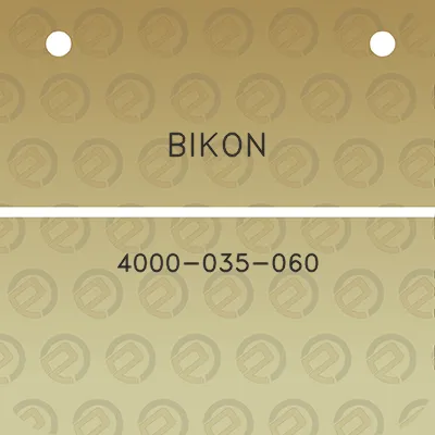 bikon-4000-035-060