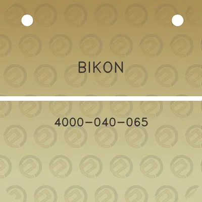 bikon-4000-040-065