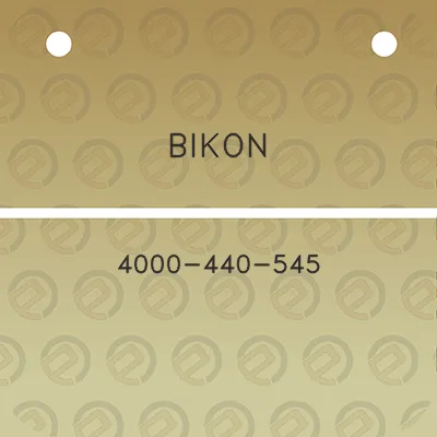 bikon-4000-440-545