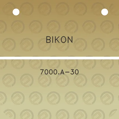 bikon-7000a-30