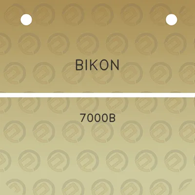 bikon-7000b