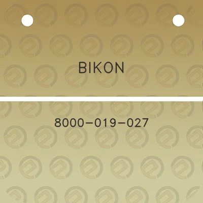 bikon-8000-019-027