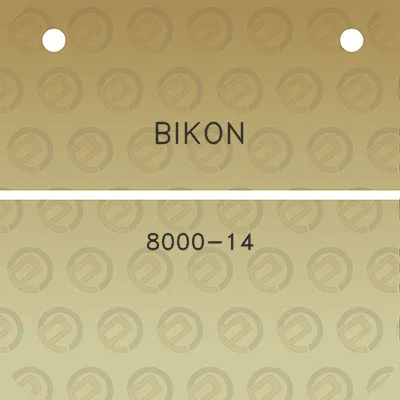 bikon-8000-14