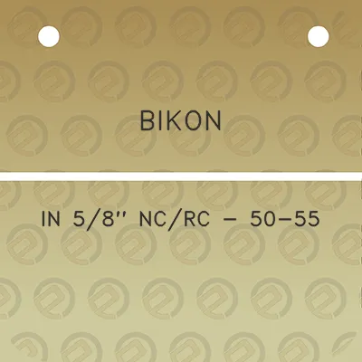 bikon-in-58-ncrc-50-55