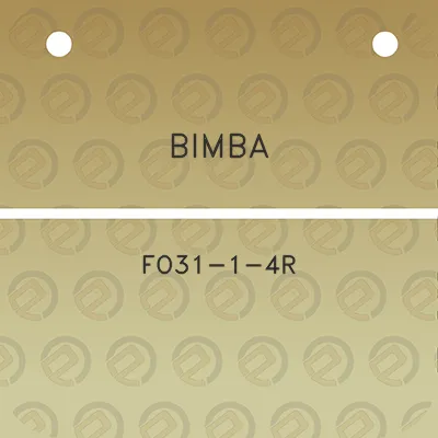 bimba-fo31-1-4r